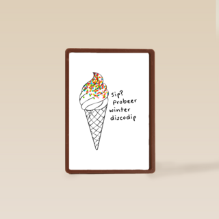 Probeer winter discodip