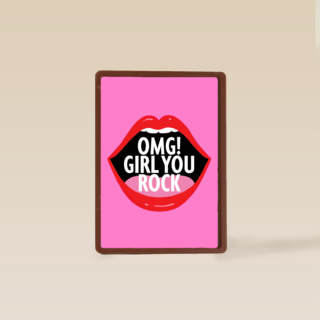 OMG girl you rock