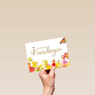 pasen kaart christelijk marjolein bastin vlinder