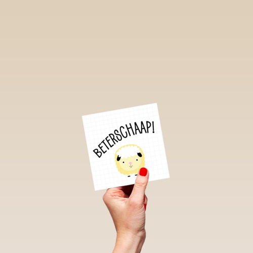 Beterschapskaart grappig Beterschaap