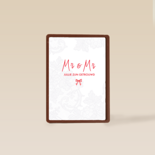 Mr Mr jullie zijn getrouwd