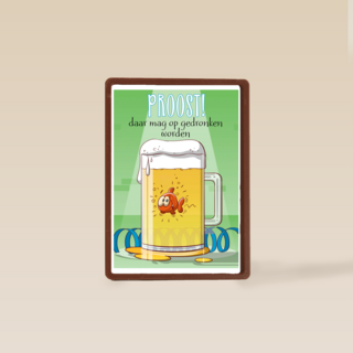 cartoon vis in bierpul