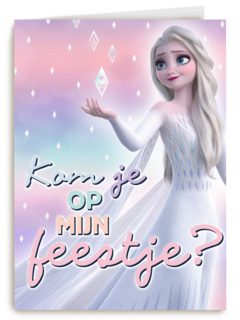 Frozen uitnodiging kom je op mijn feestje