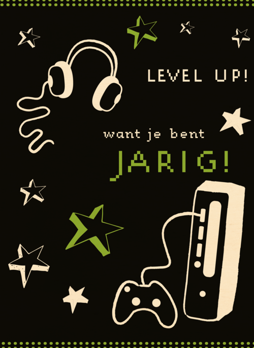 level up want je bent jarig