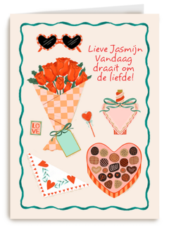 Valentijn draait om liefde