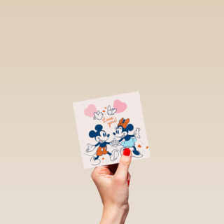 Mickey Minnie Love You