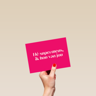 Supermens hou van jou