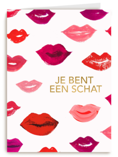 liefde vriendschap kaart je bent een schat