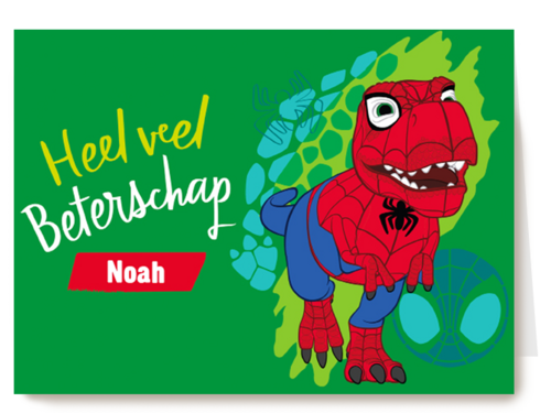 Spidey heel veel beterschap