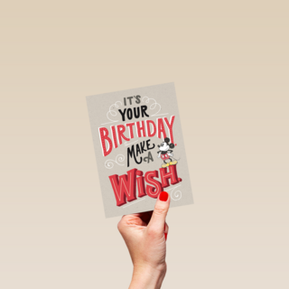disney adult its your birthday make a wish