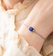 A Beautiful Story Edelsteen Kaart Armband Lapis Lazuli