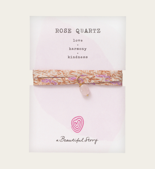 Liefde Rozenkwarts Armbandje