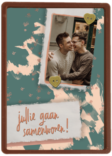 samenwonen fotokaart jullie gaan samenwonen