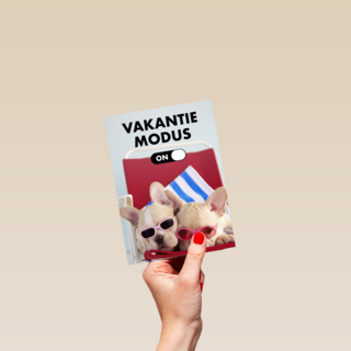 vakantiemodus aan staykation