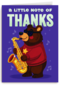 Bedankt A Little Note Of Thanks
