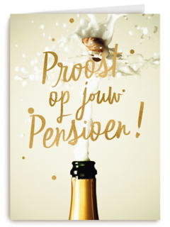 proost met bubbels op jouw pensioen