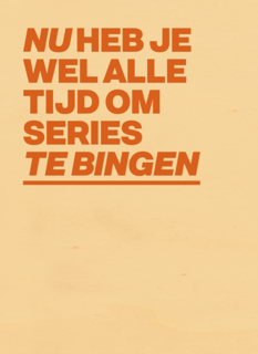 beterschap kaart andc nu heb je wel alle tijd om series te bingen