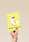 Verjaardagskaart man vrouw hip Happy Bird Day