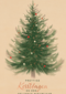Prettige kerstdagen kerstboom