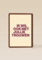 And C ik wil ook met jullie trouwen
