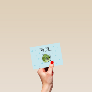 geboorte felicitatie kaart zoon