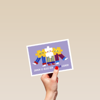 Kinderpostzegels Samen Stukje Leuker