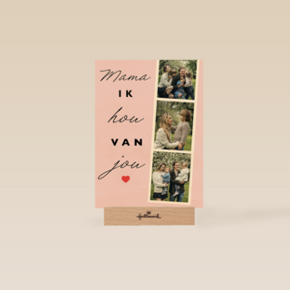 moederdag fotokaart hip mama ik hou van jou