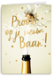nieuwe baan kaart proost op je nieuwe baan