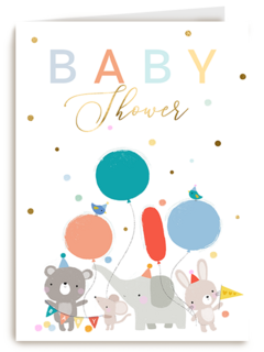 Babyshower Dierenfeest