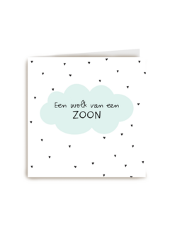 een wolk van een zoon kaart