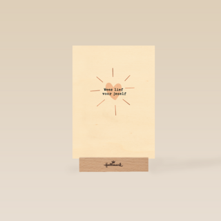 Beterschapskaart wees lief voor jezelf