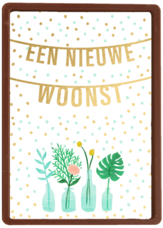 een nieuwe woonst aan een slinger