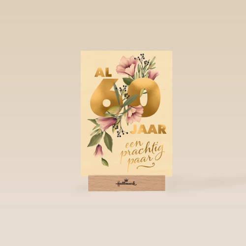 Huwelijksjubileum al 60 jaar een prachtig paar