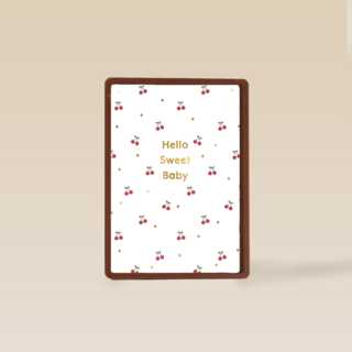 Geboortefelicitatie hello sweet baby