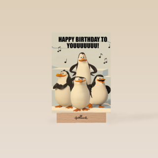 Penguins verjaardagskoor