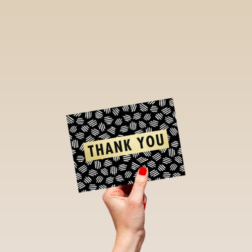 bedankt kaart zakelijk thank you