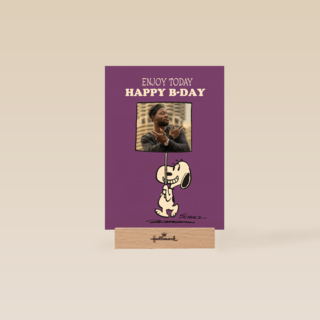 Peanuts Happy Bday Fotokaart