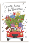 driving home for christmas auto kaart