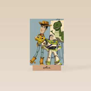 Rijksmuseum X Toy Story kaart Woody Buzz and Rex