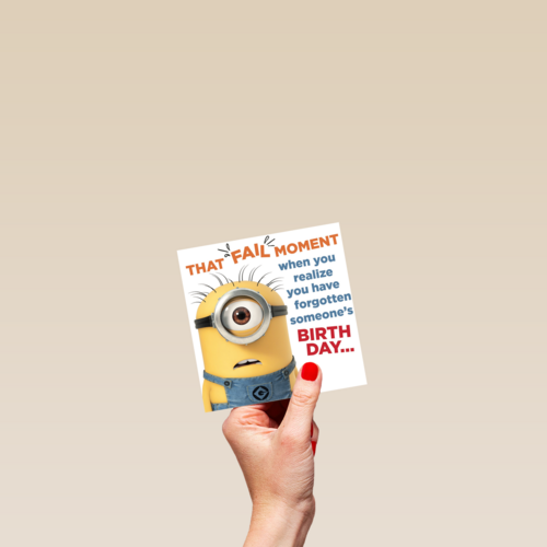 that fail moment minions