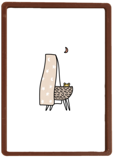 Geboortefelicitatie wiegje