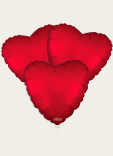 Ballonnentros Hartjes Rood
