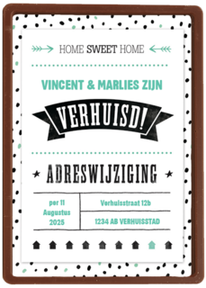 verhuisbericht nieuw huis verhuisd adreswijziging