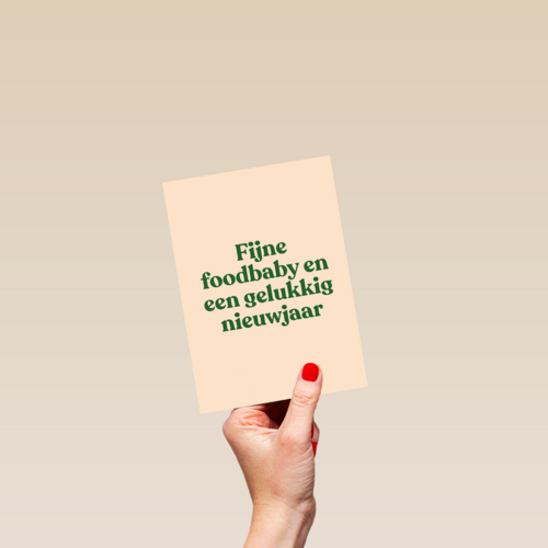And C fijne foodbaby en een gelukkig nieuwjaar