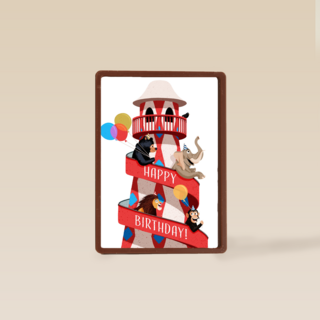 verjaardagskaart jongen meisje tiener happy birthday folio