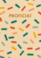 Proficiat met confetti
