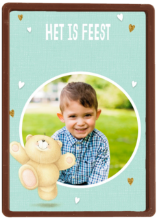 het is feest met een forever friends fotokaart