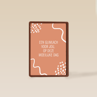 Sterktekaart een glimlach voor jou