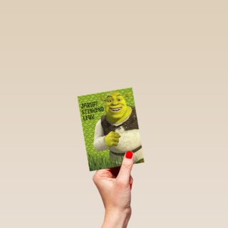 Shrek Jarig Stinkend Leuk