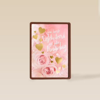 Van harte gefeliciteerd met jullie trouwdag